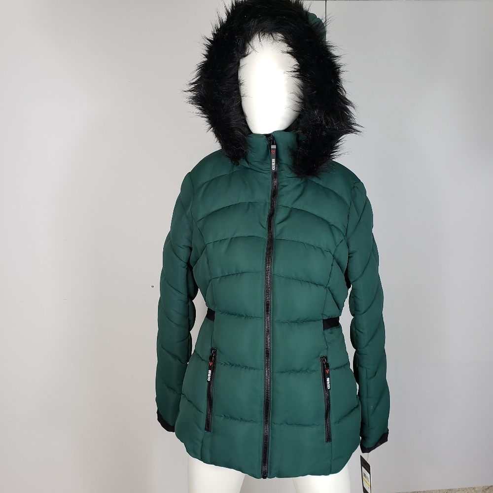 Guess Puffer Jacket - Picture 1 of 14